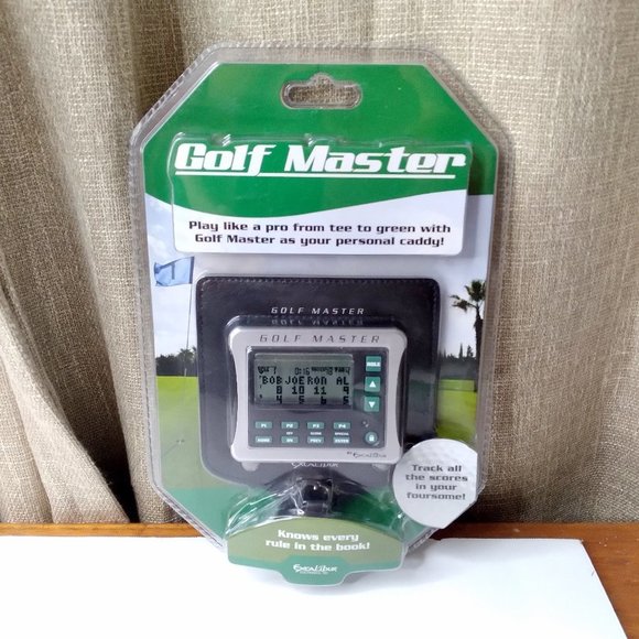 Golf Master Electronic Hand Held Scorekeeper - Picture 1 of 2